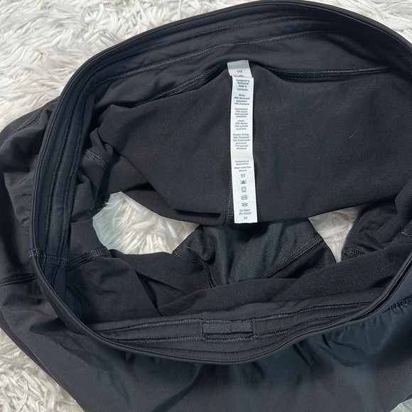 Lululemon Final Lap Skirt Black - Picture 4 of 7